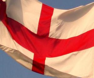 пазл Флаг Англии, стране часть Соединенного Королевства